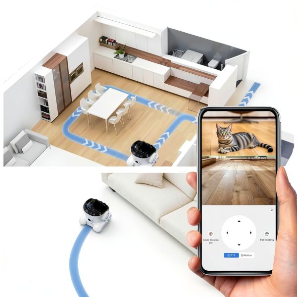 Pavo Pet Camera Dual Lens Wi-Fi Indoor Monitoring-5