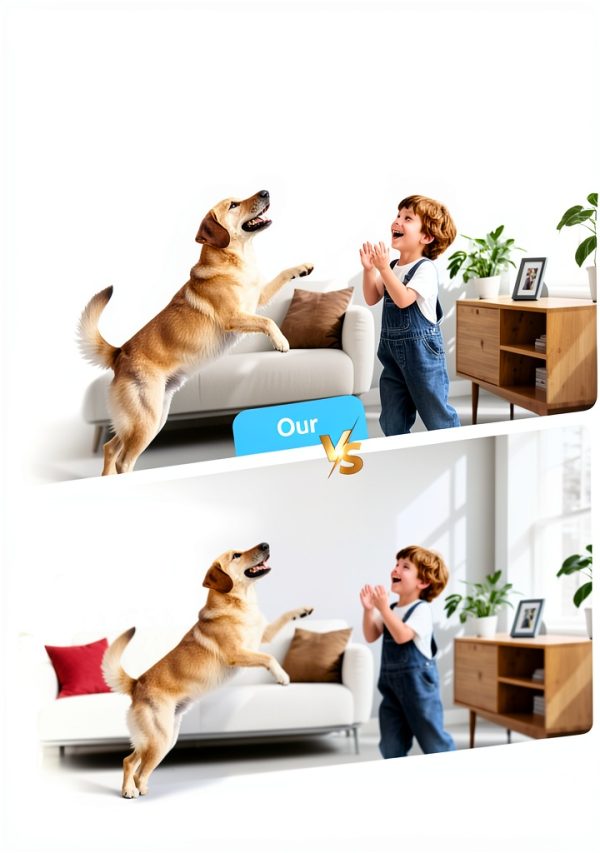 Pavo Pet Camera 1080P WiFi Bluetooth Indoor Security Monitor-2