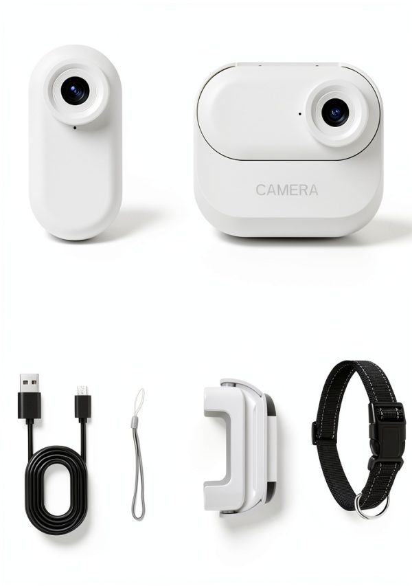 Musoumars Pet Camera Micro SD CMOS 8 MP Pet Collar Camera-6