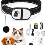 PRRPRR Pet Camera Collar 1080P HD Video GPS Tracking-0