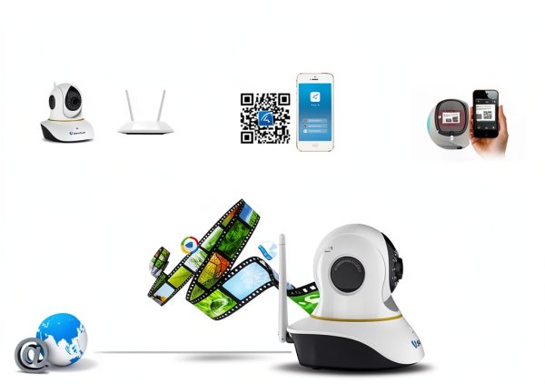 VStarcam Pet Camera with Laser Toy 3MP HD Wi-Fi Indoor-7