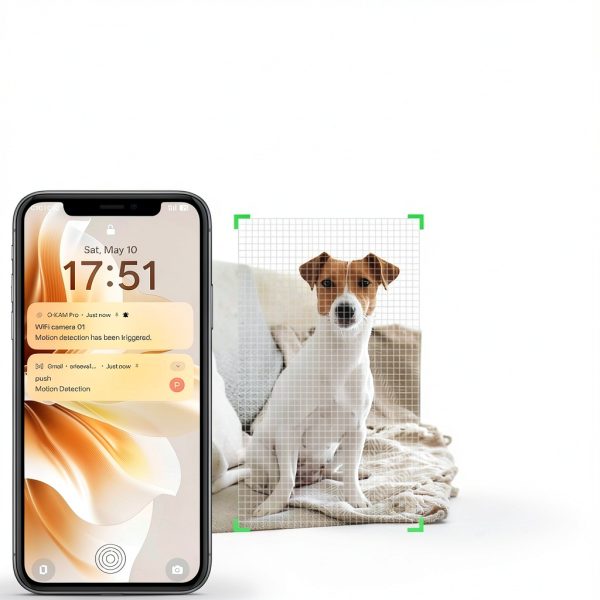 Liretope S22 Pet Camera 4K Night Vision Wi-Fi-5