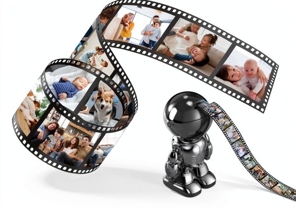 EseeCloud Indoor Wi-Fi Robot Camera 360 Degree Surveillance-6