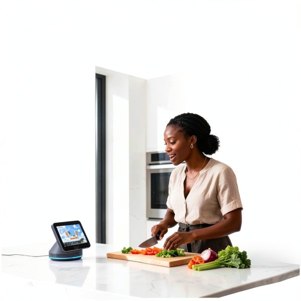 HOMIQ Pet Camera Wi-Fi Alexa Window Mount White W9-6