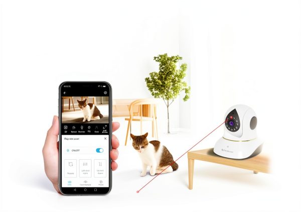 VStarcam Pet Camera with Laser Toy 3MP HD Wi-Fi Indoor-1