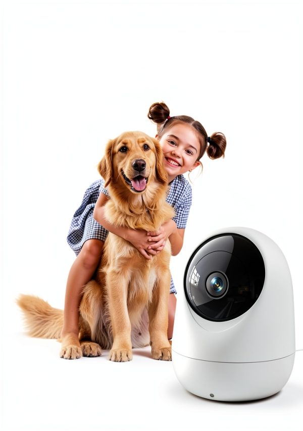 Andyssey 4MP Indoor Security Camera 360 Degree Wi-Fi-5