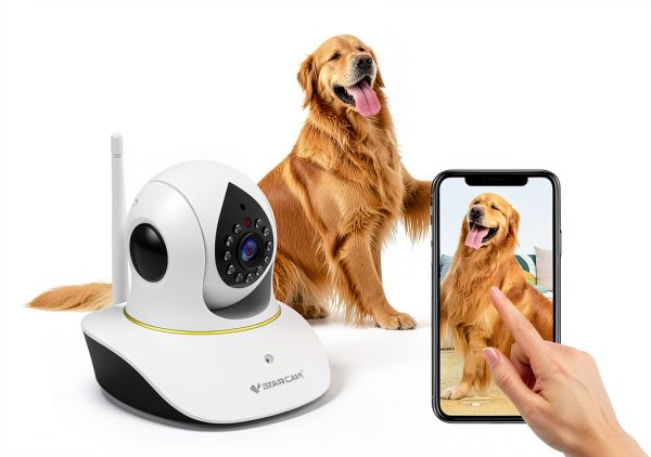 VStarcam Pet Camera with Laser Toy 3MP HD Wi-Fi Indoor-2