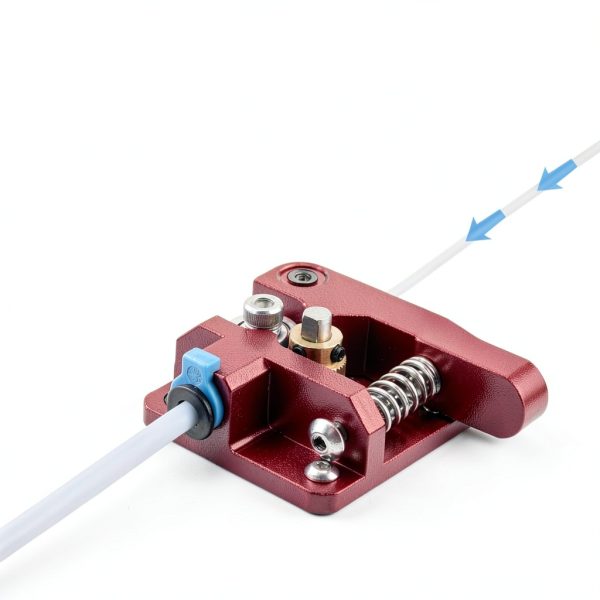 Creality 3D Printer Extruder Aluminum Drive for 1.75mm Filament Red-1