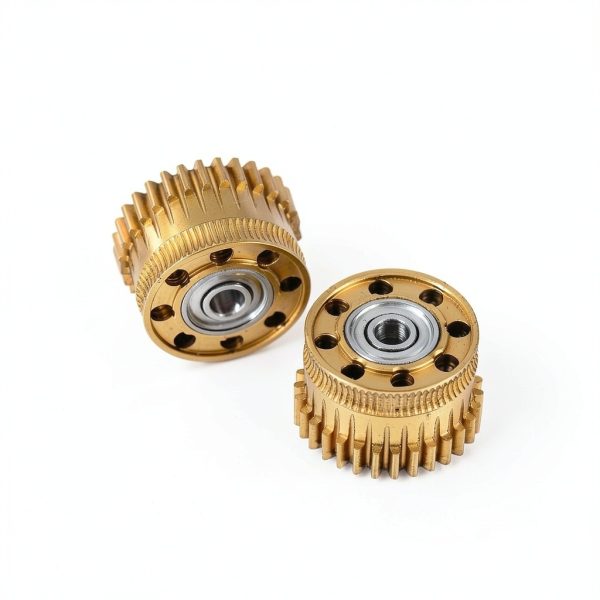 K2 Plus Extruder Gear Kit by lasuroa – 2pcs Carbon Steel Nano Coated-5