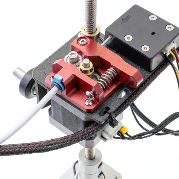 Creality 3D Printer Extruder Aluminum Drive for 1.75mm Filament Red-2