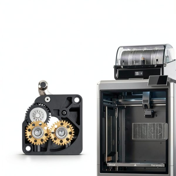 K2 Plus Extruder Gear Kit by lasuroa – 2pcs Carbon Steel Nano Coated-4