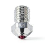 Ruby Nozzle 0.4mm Nickel Plated Copper for E3D V6 Hotend - DUROZZLE-0