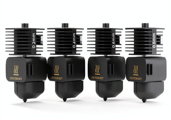 Hotend Kit 4-Pack for Bambu Lab A1/A1 Mini 3D Printer Steel Nozzles-0