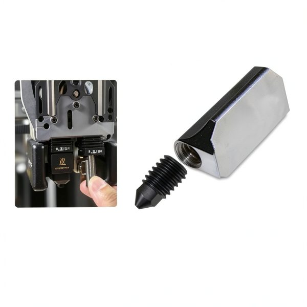 2-Pack 0.4MM Hotend for Bambu Lab P2S – Steel Nozzle & Silicone Sleeve-5